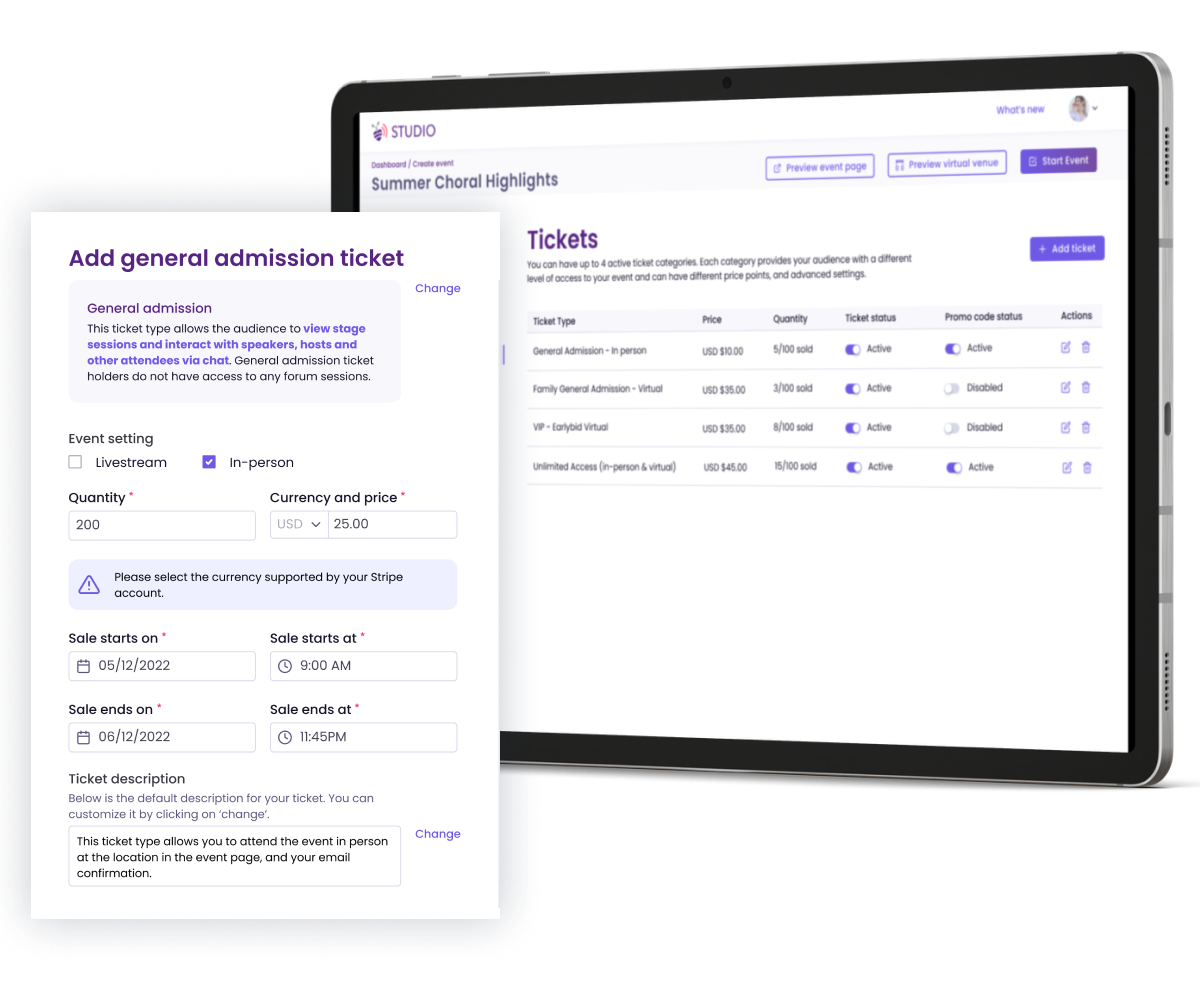 Box Offic Tickets Categories2